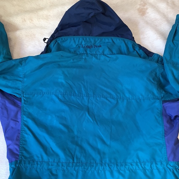 Vintage 90s COLUMBIA Sportswear Co. “Long’s Peak” SNOWBOARD / SKI Jacket Shell - Picture 15 of 16